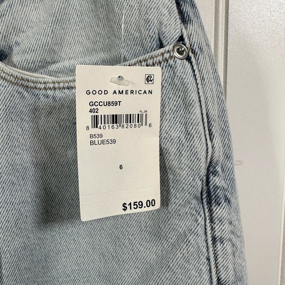 Good American Good Classic NWT Distressed Jeans size 6/28 - Picture 2 of 6
